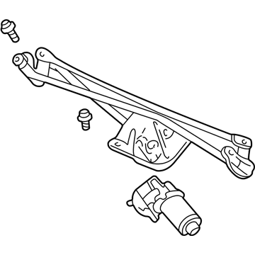 Lincoln 5L2Z-17508-AA Wiper Motor Assembly