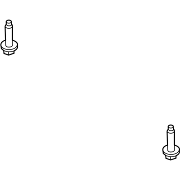 Mercury -W500625-S439 Bracket Bolt