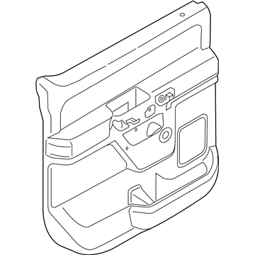 Ford GL3Z-1627406-AB Door Trim Panel