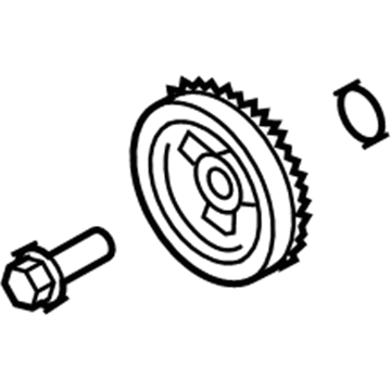 Ford 8S7Z-6312-A Crankshaft Pulley