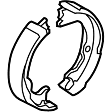 Ford CL3Z-2648-B Parking Brake Shoes