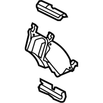 Ford FU2Z-2V200-G Brake Pads