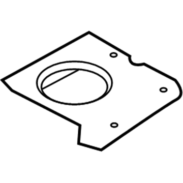 Lincoln Zephyr Oil Pan Baffle - 6E5Z-6687-BA