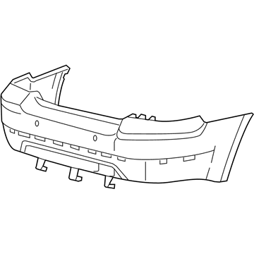 Mercury Sable Bumper - 8T5Z-17K835-AAPTM