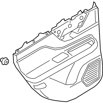 Lincoln LJ7Z-7827406-AA Door Trim Panel