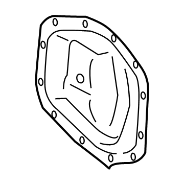 Ford NB3Z-4033-A Rear Cover