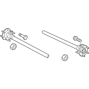 2023 Ford Bronco Axle Shaft - NB3Z-4234-A