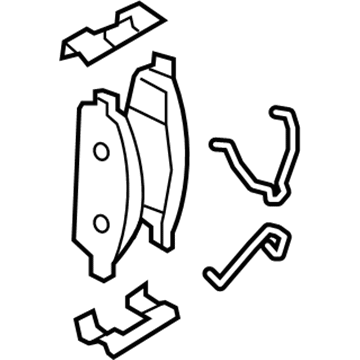 Ford FL1Z-2001-E Brake Pads