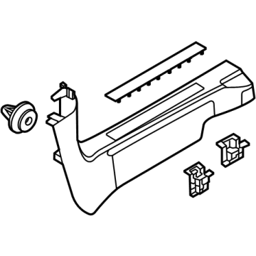 Ford LJ8Z-5813208-AA Front Sill Plate