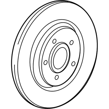 Mercury 5U2Z-1V125-GD Rotor