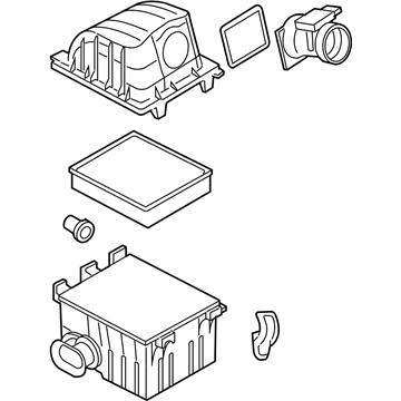 Ford 6L5Z-9600-A Air Cleaner Assembly