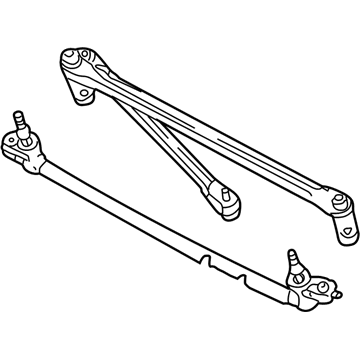 Mercury 6L8Z-17508-B Arm & Pivot Assembly