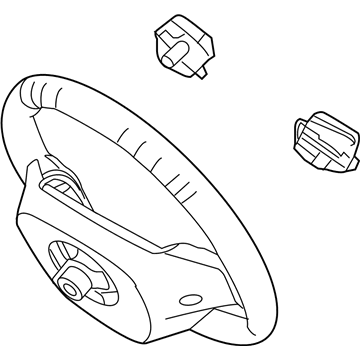 Ford BE8Z-3600-AA Steering Wheel Assembly