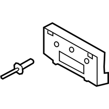 Ford AE5Z-17A385-AA Bracket - License Plate