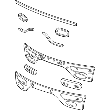 Mercury F8DZ-13A565-EA Reflector Panel