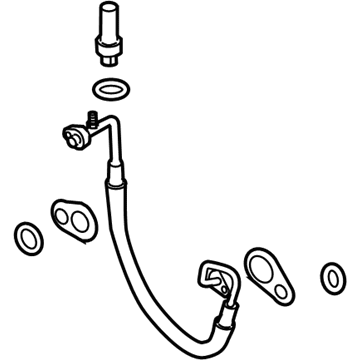 Lincoln BA8Z-19972-A Pressure Tube