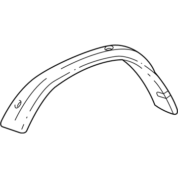 Ford 4C2Z-16102-AA Fender Liner