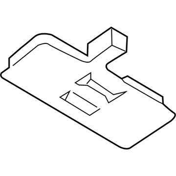 Ford BE8Z-58519A70-AA Overhead Console