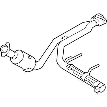 Ford BL3Z-5E212-F Catalytic Converter Assembly