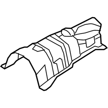 Ford 3M5Z-5811434-B Heat Shield