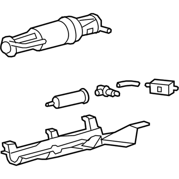 2001 Ford Escape Vapor Canister - 5L8Z-9D653-BB