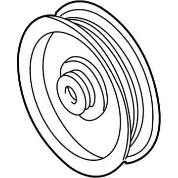 Ford FOTZ-3A733-A Pump Pulley