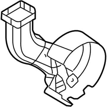 Ford 6E5Z-10C392-AA Duct - Air