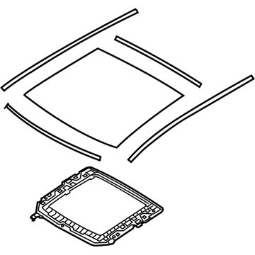 Lincoln AE9Z-74500A18-C Front Glass