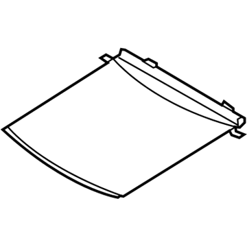 Lincoln DE9Z-78519A02-AC Sunshade