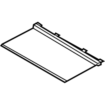 Lincoln DE9Z-78519A02-AA Sunshade