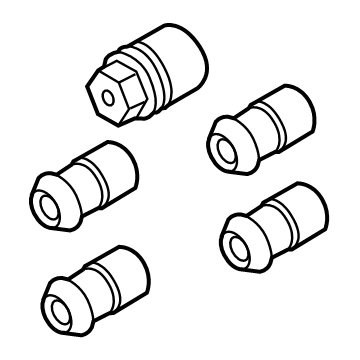 Ford GR3Z-1A043-A Wheel Lock Kit