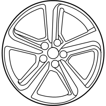 Ford KT4Z-1007-B Wheel, Alloy