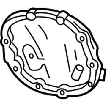 Ford F75Z-4033-BB Differential Cover