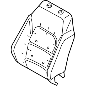 Ford LJ6Z-7864810-A Seat Back Pad