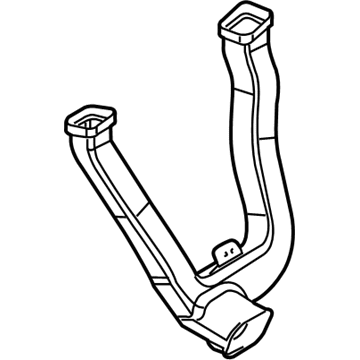 Mercury 9G1Z-19B680-A Center Duct