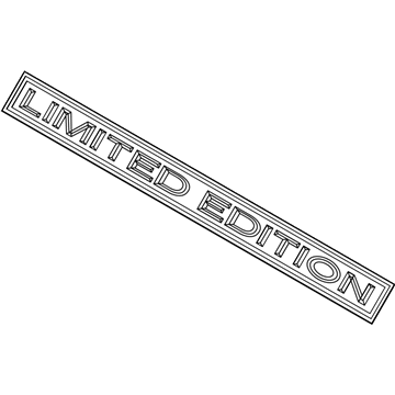 Lincoln 8A1Z-7842528-A Nameplate