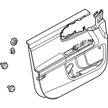 Ford M1PZ-7823942-CC PANEL - DOOR TRIM - LOWER