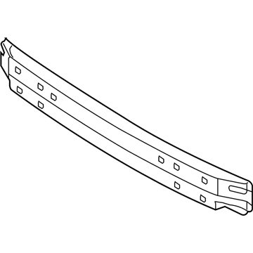 Mercury 8G1Z-17757-A Impact Bar