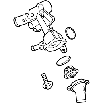 Ford Explorer Thermostat Housing - BL3Z-8A586-G