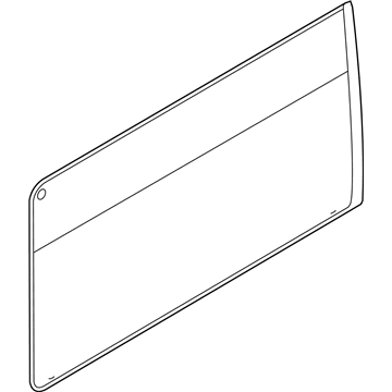 Ford BK3Z-6129710-AB Door Glass