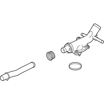 2022 Ford Bronco Cooling Hose - ML3Z-8592-B