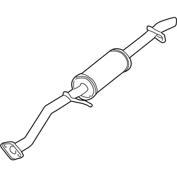 Mercury 5L8Z-5A212-DA Resonator W/Pipe