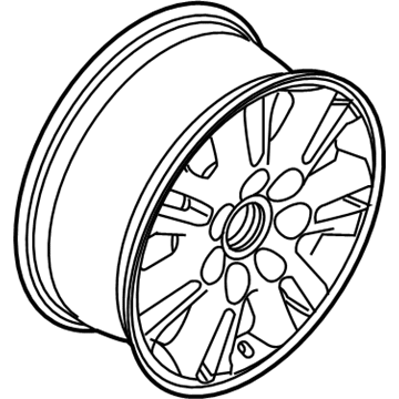 Ford HL3Z-1007-C Wheel, Alloy