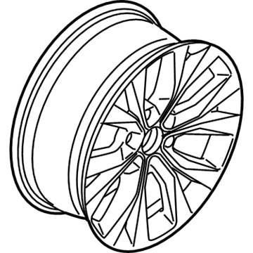 Ford FL3Z-1007-G Wheel, Alloy