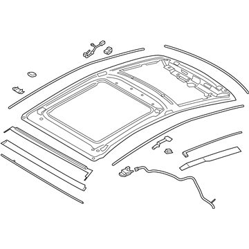 Lincoln FP5Z-5450056-A Frame