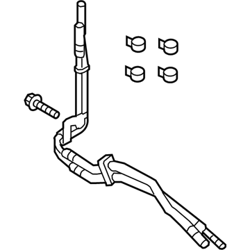 Ford DG1Z-7R081-B Inlet Tube