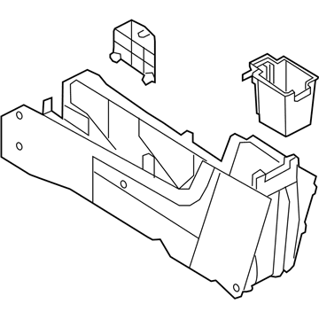 Mercury 9L8Z-78045A36-EC Console Base