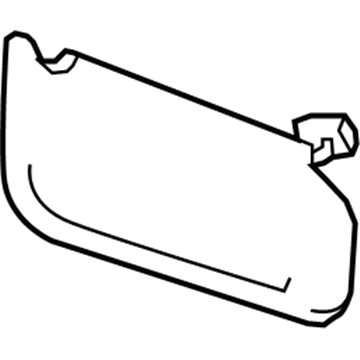 Ford BC3Z-2504104-EA Sunvisor