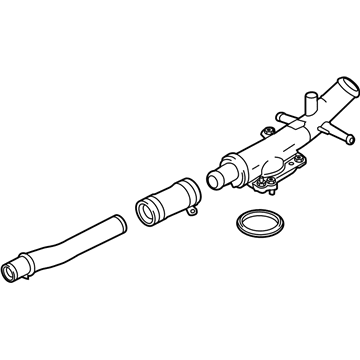 Lincoln FT4Z-8592-E Water Outlet