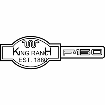 Ford 5L3Z-1842528-AB Nameplate